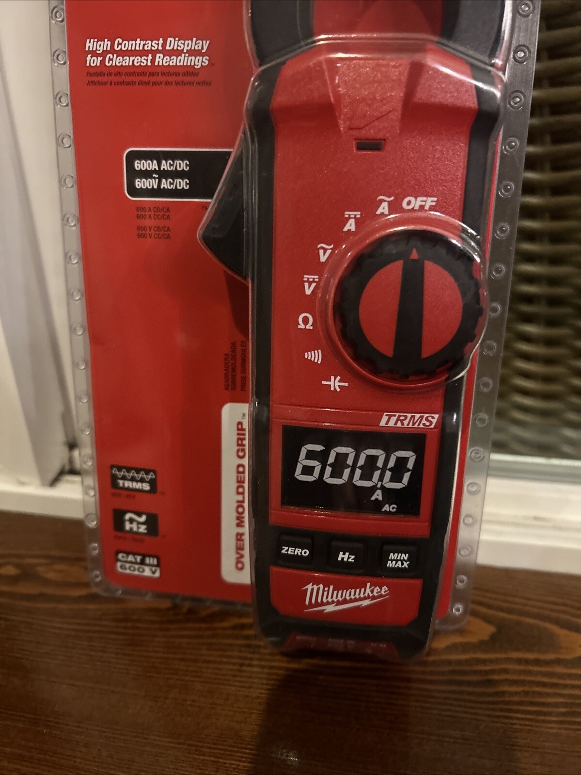 MILWAUKEE (2237-20) 600 Amp AC/DC Digital Clamp Meter HVAC/R New Free Shipping