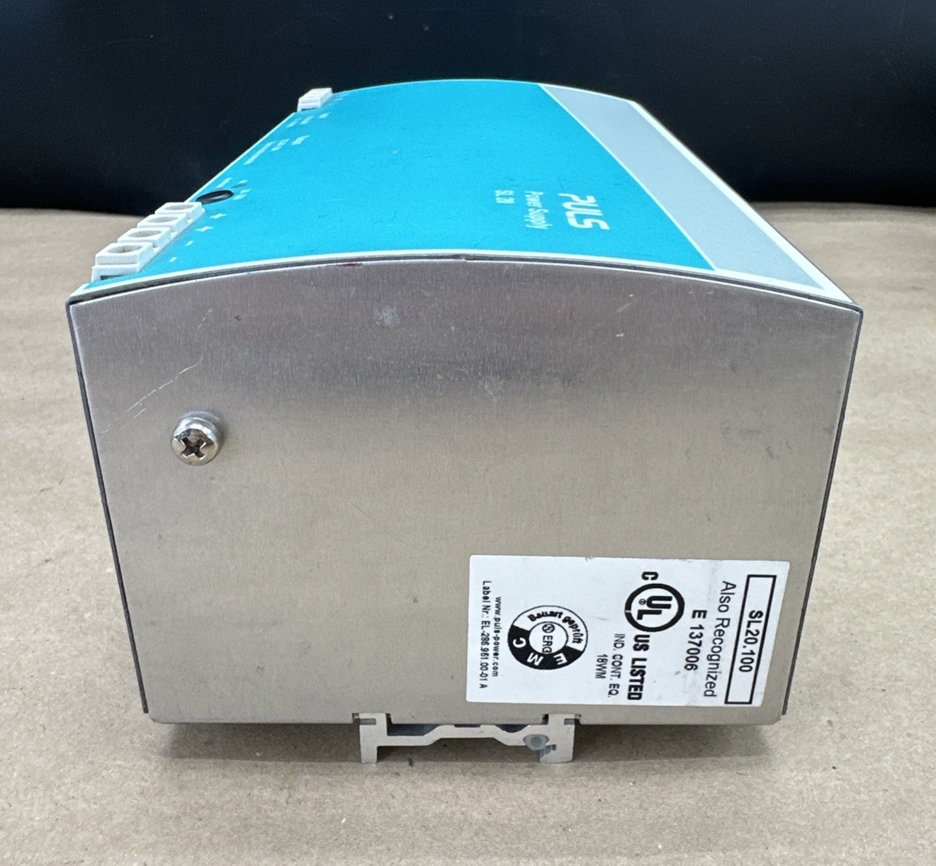 PULS SL20.100 Power Supply SL 20 220-240VAC IN, 24VDC / 20A Output || WARRANTY!