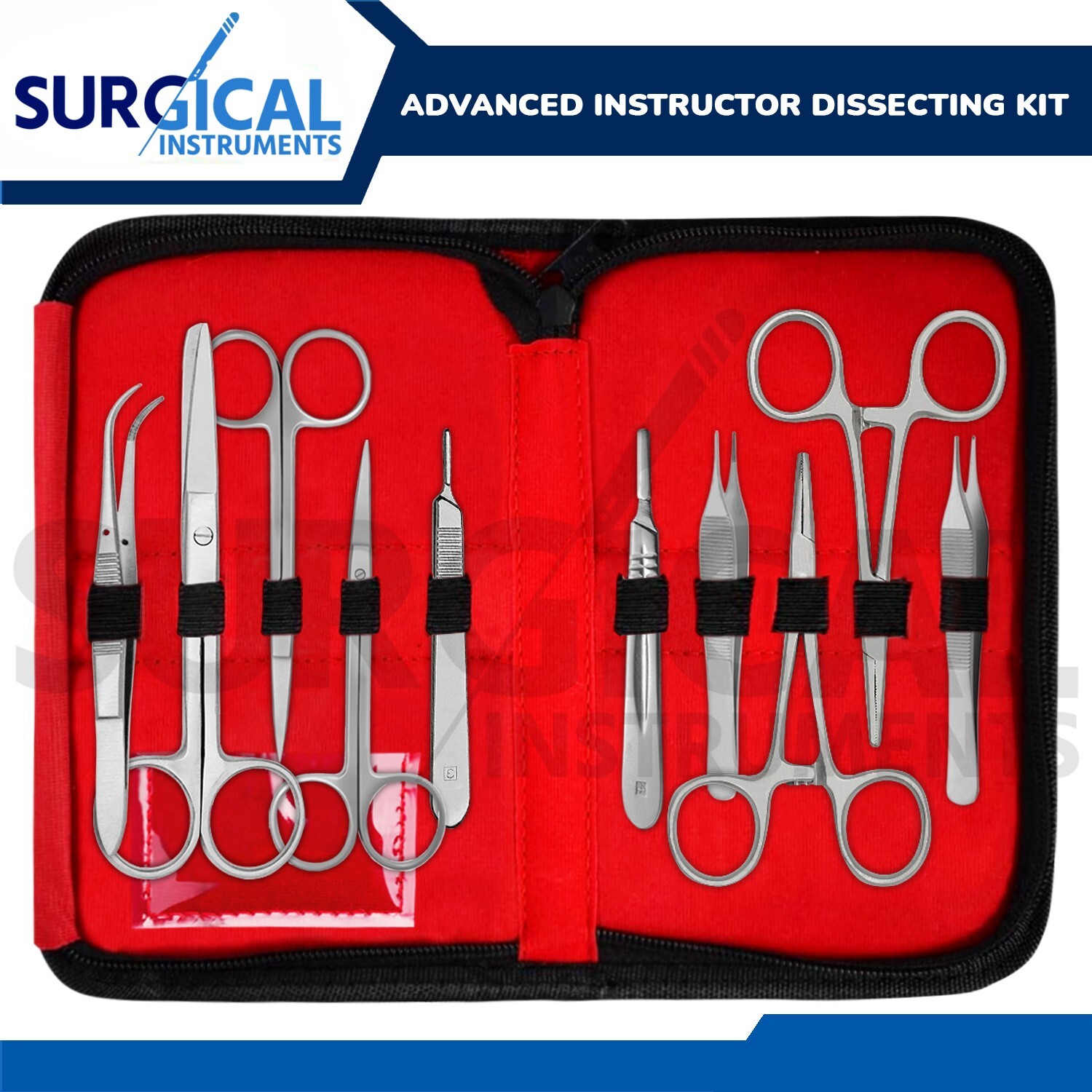 Advanced Instructor Dissecting Kit Set Stainless Steel German Grade