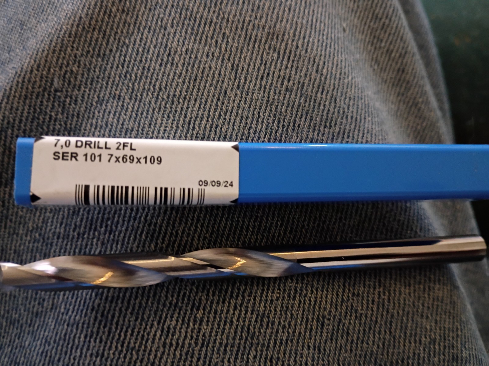 flute Solid Carbide 7.0mm 69mm Length Of Cut 109mm Overall Length