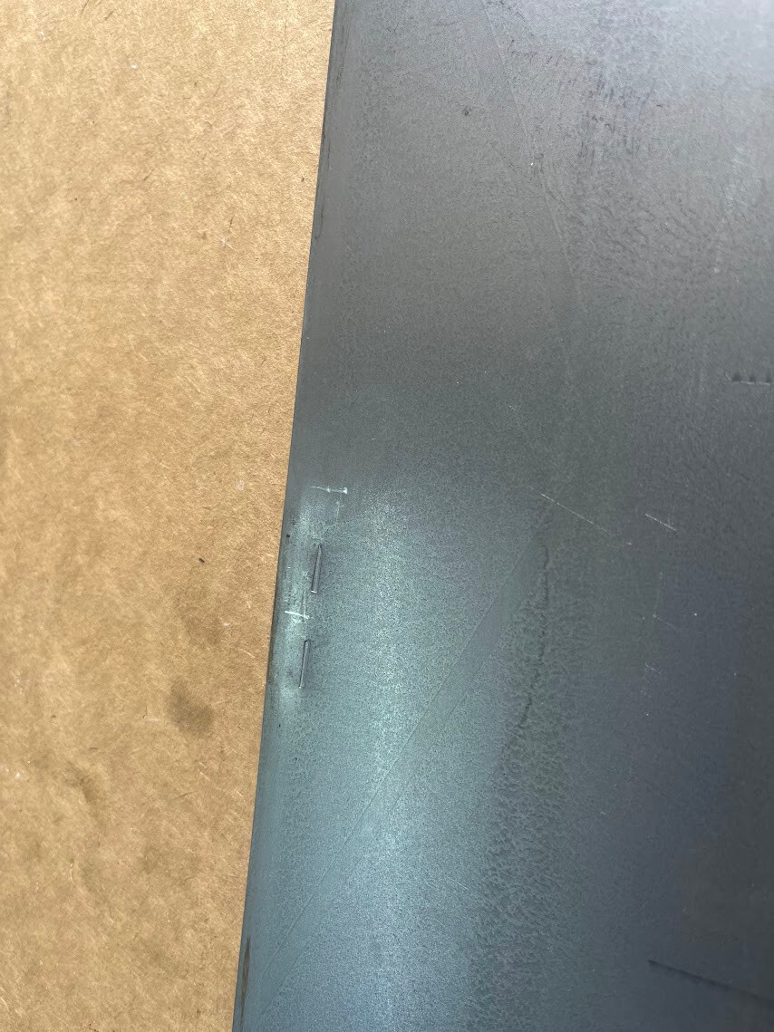 14 GAUGE STEEL SHEET METAL COLD ROLL 6 PIECES 0.078″ THICK 4 7/8″ x 24 1/4