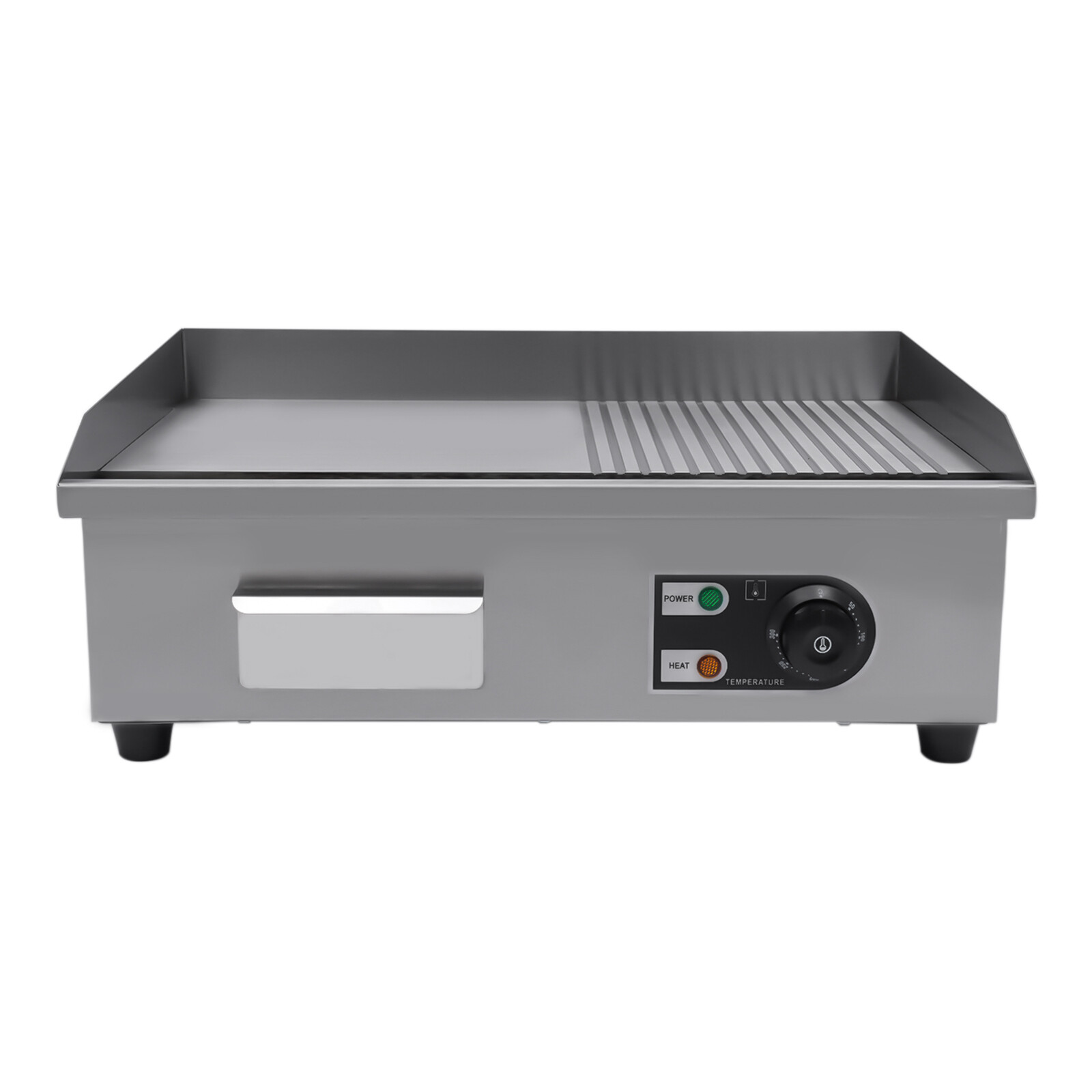 22″ Commercial Electric Tabletop Griddle Flat Top Grill Hot Plate BBQ 1600W