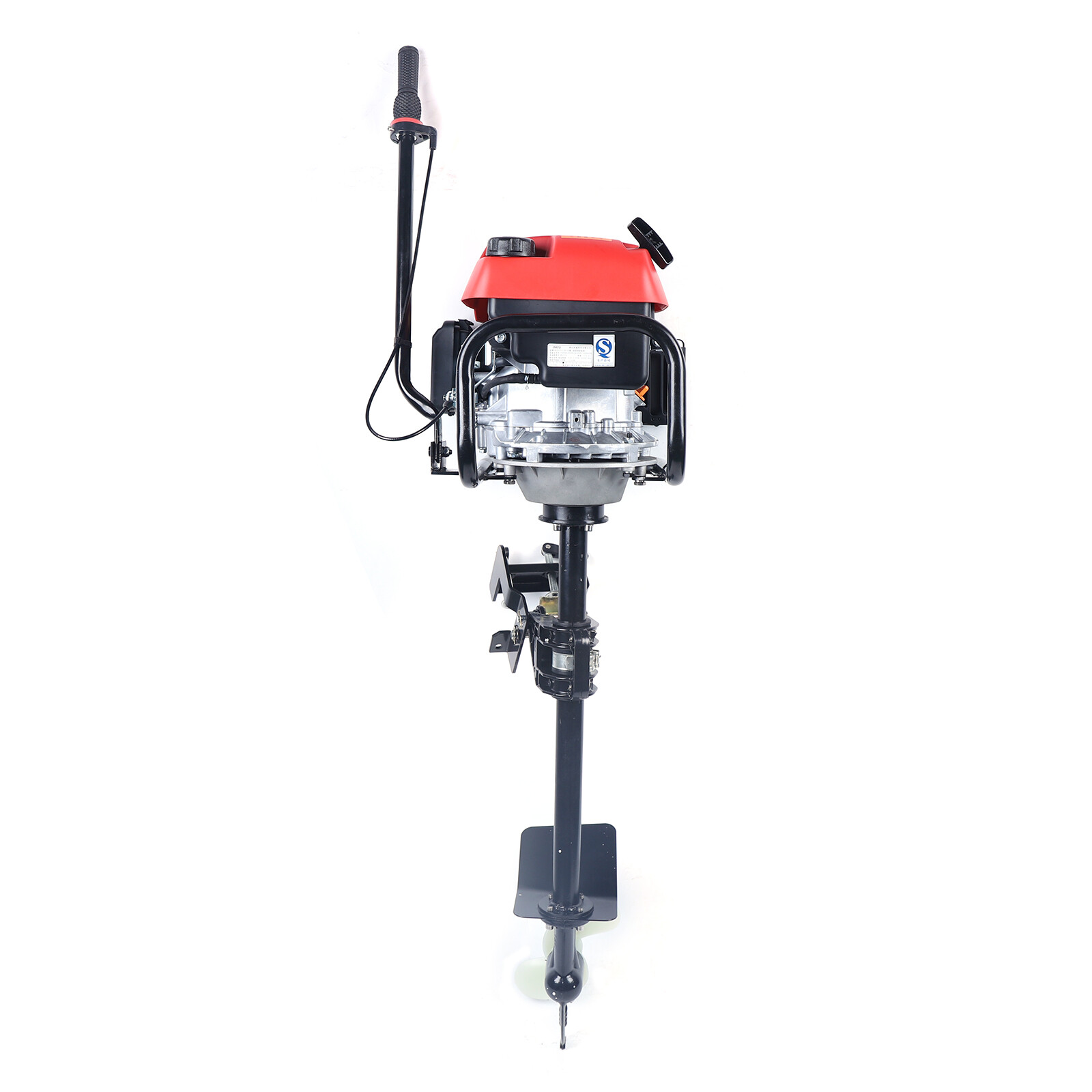 4 Stroke 6 HP 200CC Outboard Motor Fishing Boat Engine Air Cooling Heavy Duty