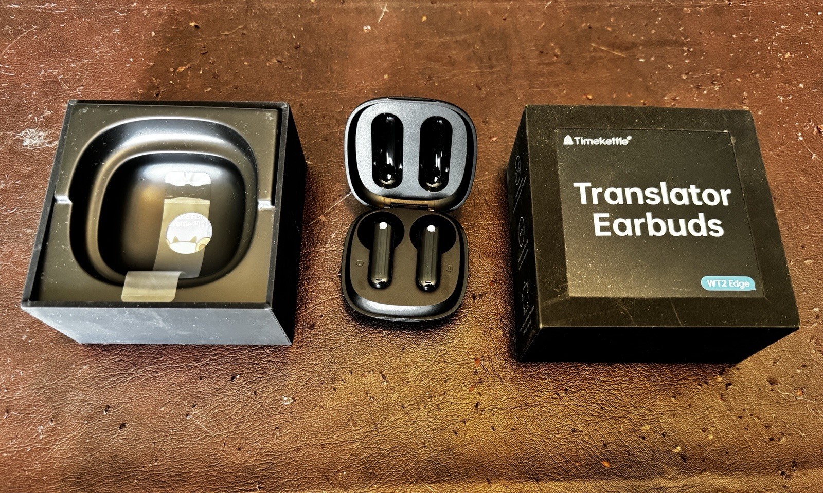 Timekettle WT2 Edge Translator Earbuds + Zero Translator Bundle NEW Open Box