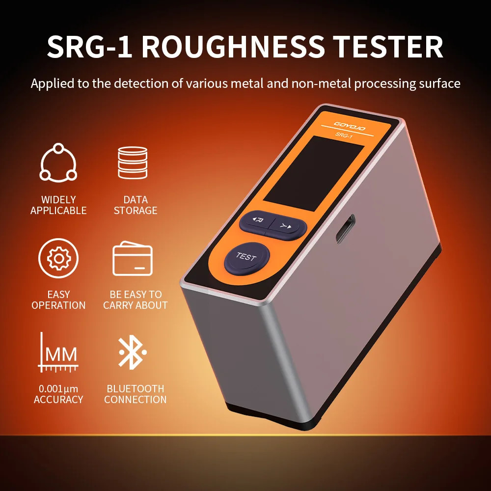 GOYOJO Mini Surface Roughness Tester High Precision Measuring Instrument Gauge