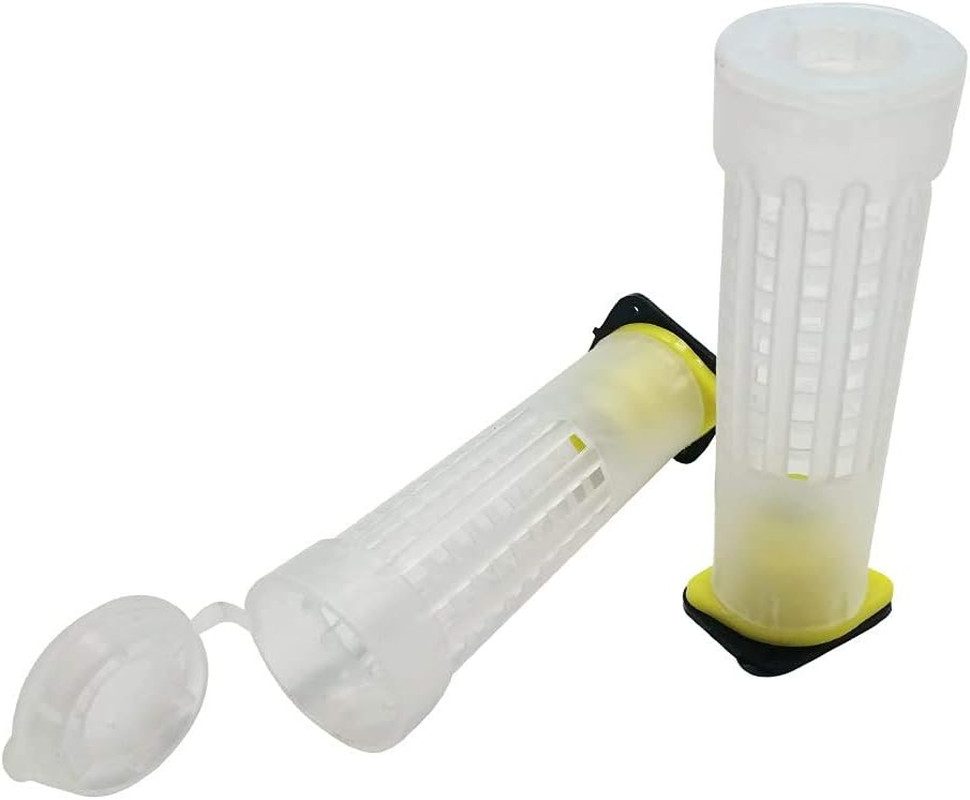 Beekeeping Rearing Cup Kit—Queen Bee Roller Cage 20Pcs Equipment Insects Tools Q