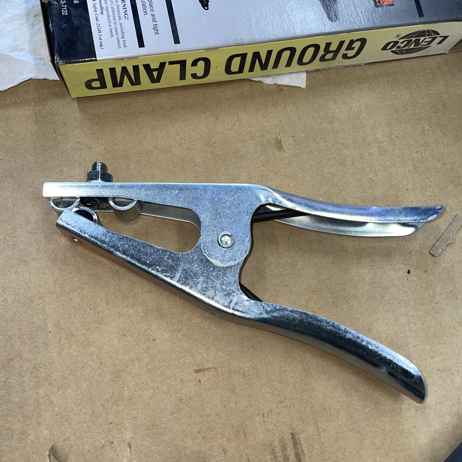 Lenco 300 AMP Welding Ground Clamp 02040 EG-300 New
