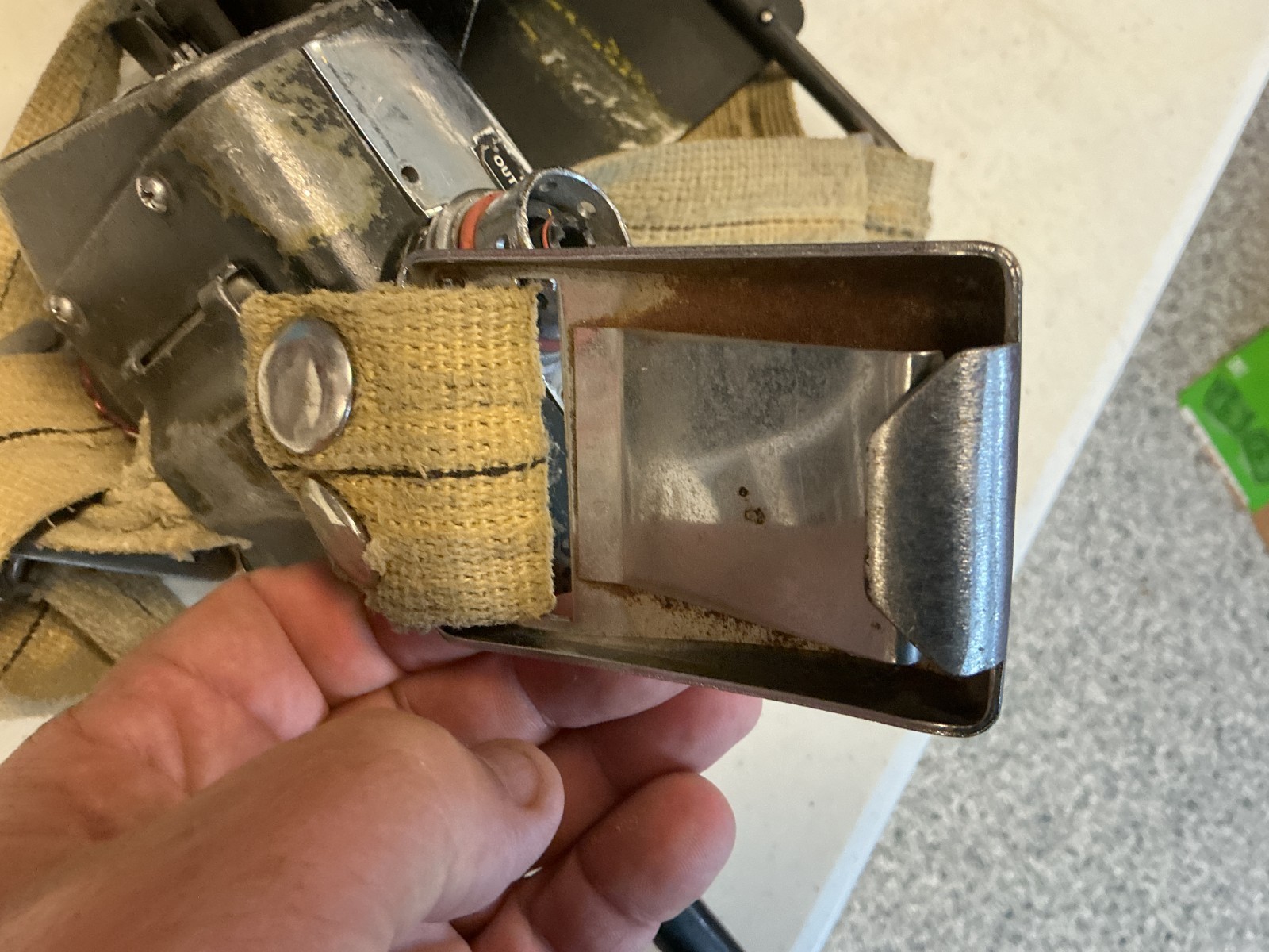 Vintage Scott Air-PAK Bottle Holder Harness & ATO Regulator