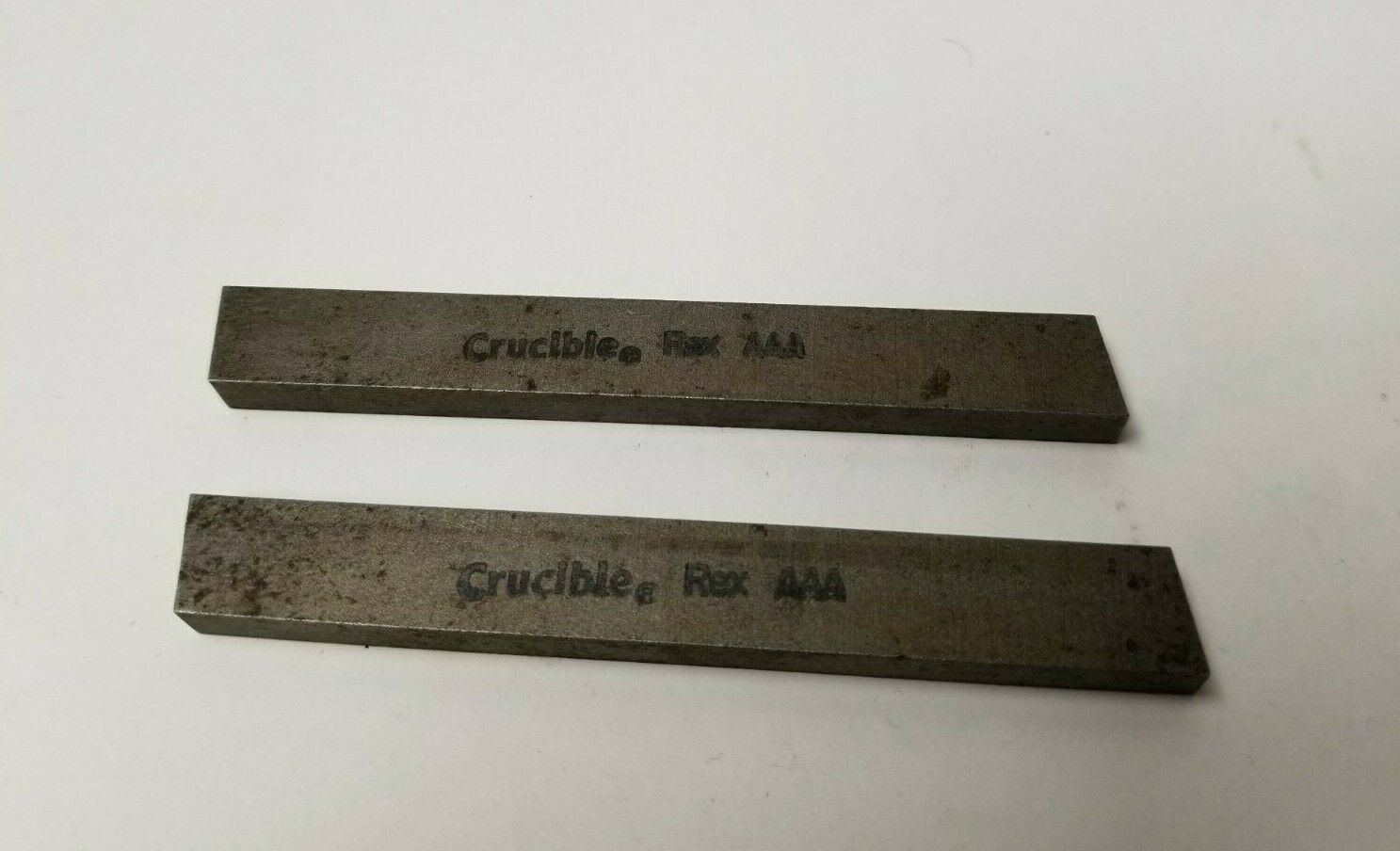 2 Crucible Rex AAA 1/4×1/2×4″ Rectangle Lathe Tool Cutting HSS Bits High Speed
