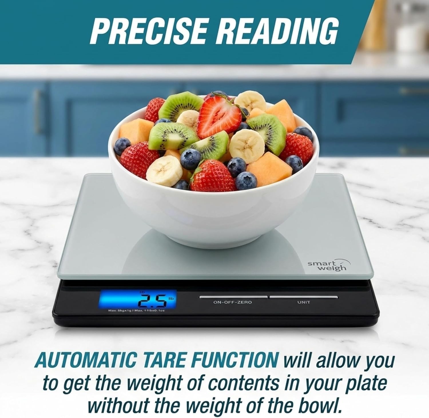 Professional USPS Postal Scale with Tempered Glass Platform, Multiple Weighin…