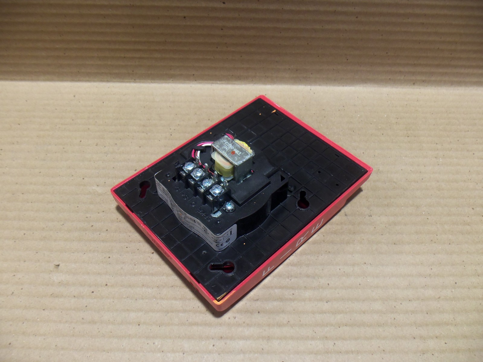 EST EDWARDS G4RF-S2VM INDOOR VISUAL STROBE & AUDIBLE SPEAKER HORN FIRE ALARM