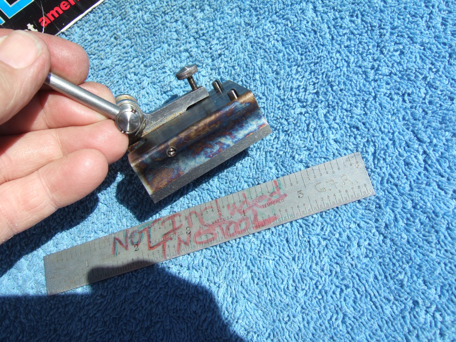 LUFKIN 521 SURFACE GAGE id3 OLD VINTAGE PRECISION INSPECTION TOOL GRINDER MILL