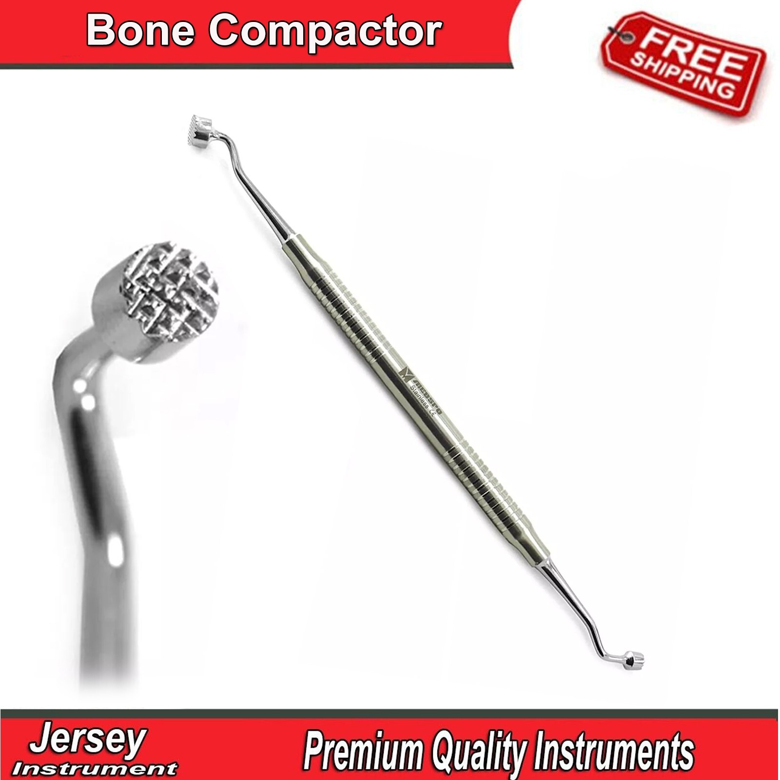 Periosteal Bone Compactor Packer Scraper Dental Implant Molt Prichard Elevators