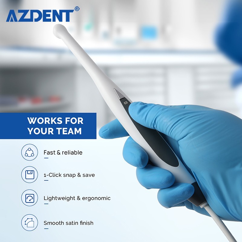 FDA Dental Intraoral Camera LED Automatic Imaging Intra Oral Endoscope USB 2.0
