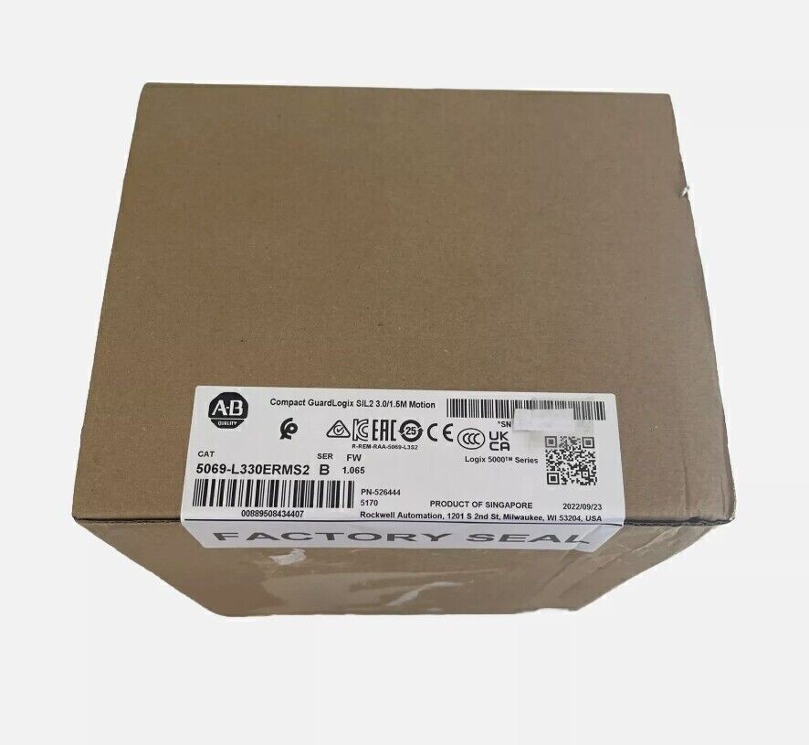New Sealed AB 5069-L330ERMS2 Safety Controller Free Shipping