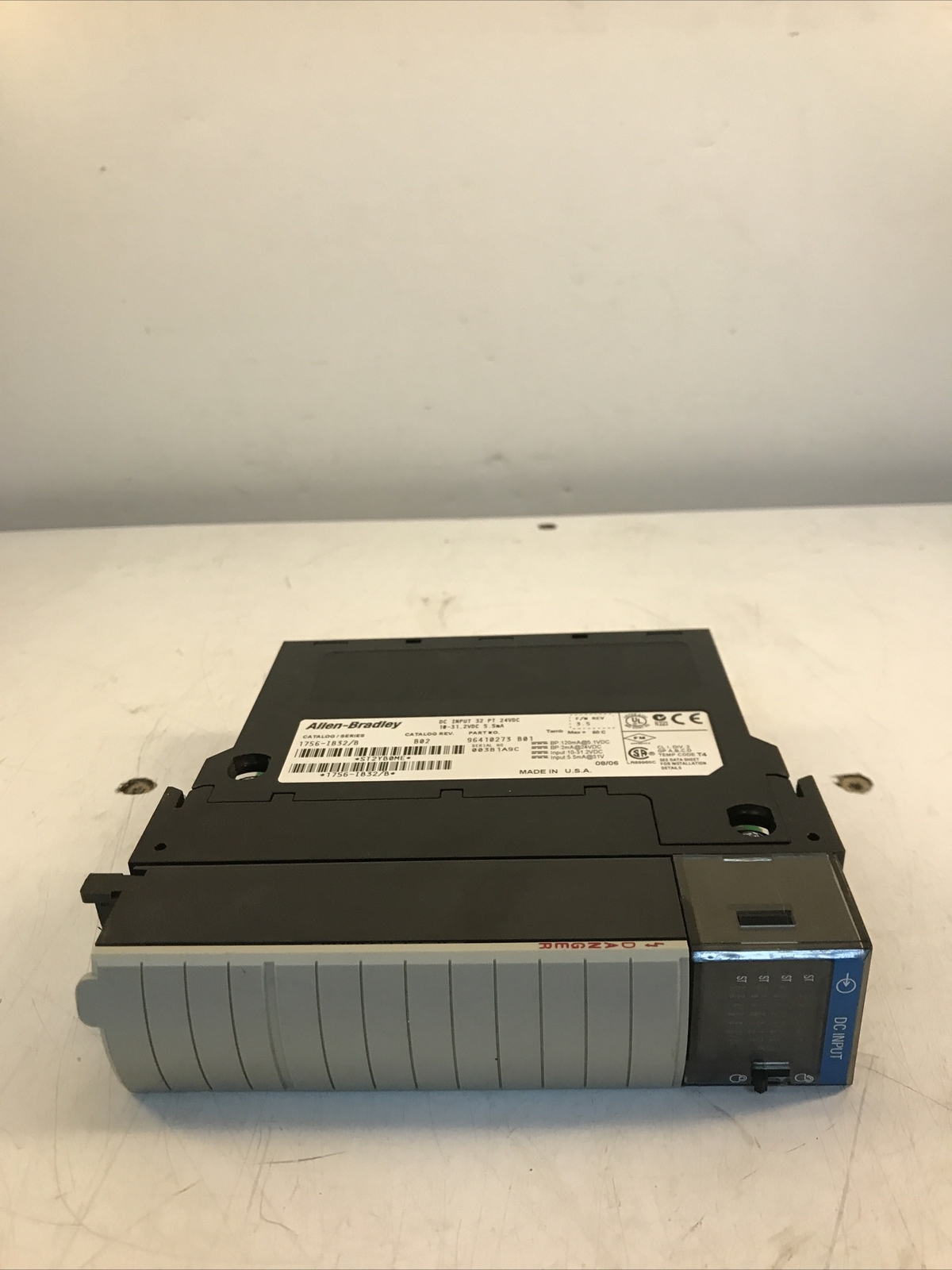 Allen Bradley 1756-IB32/A SER A REV K02 Module tested working