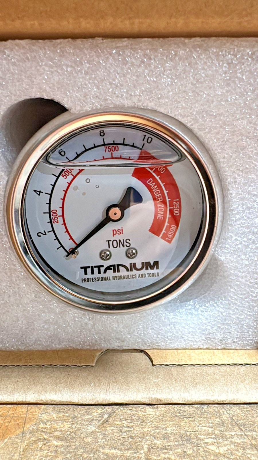 TPH Enerpac GA45GC Style Gauge AND Adaptor UP TO 14000 PSI Gauge CR400 BEST ONE