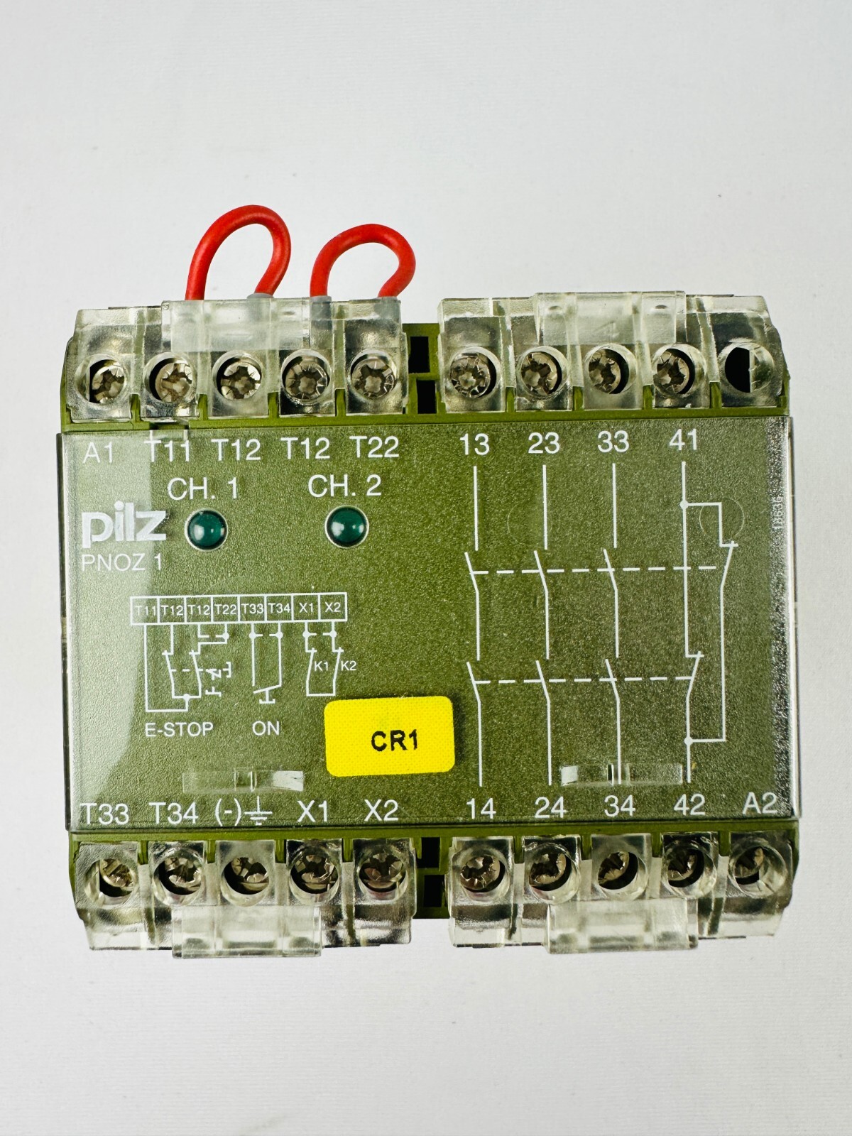 Pilz PNOZ 1 24VAC 3S10 475695 Safety Relay
