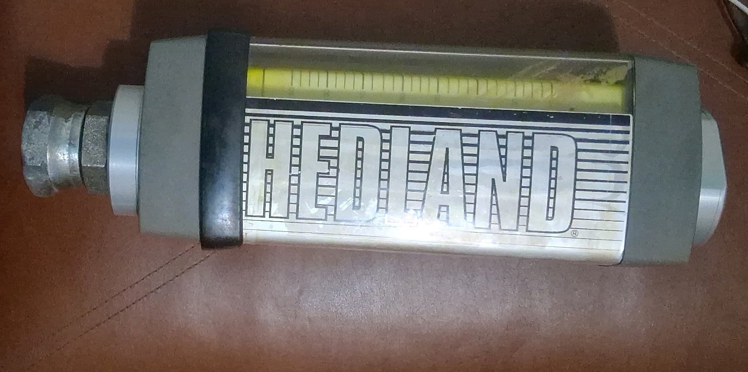 Hedland H800a-150 Flowmeter, Gpm/Lpm 10 – 150 / 50-560 «this is new without box»