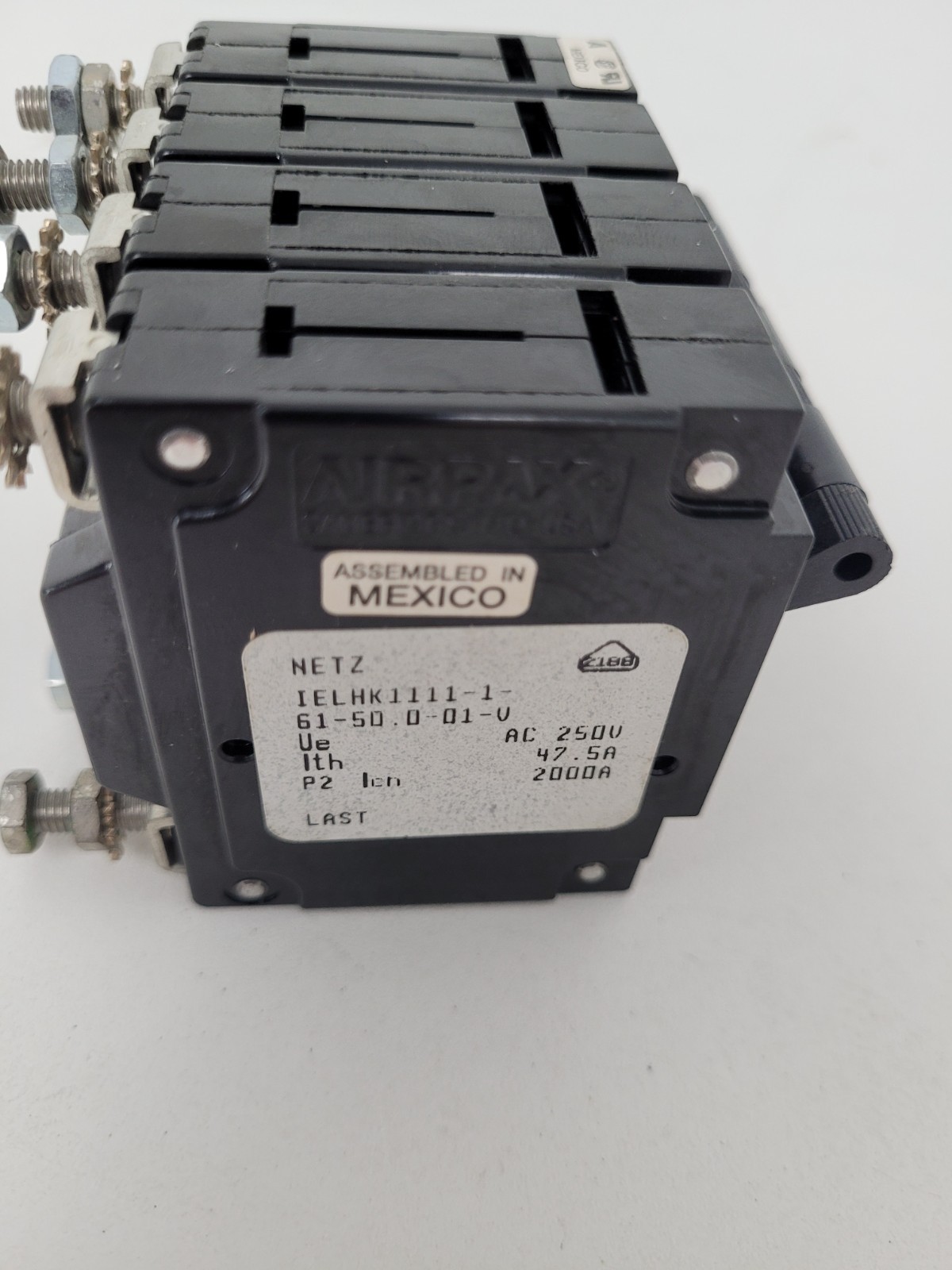 IELHK1111-1-61-50.0-01-V Airpax 250V 50FLA Circuit Breaker – Next Day Option