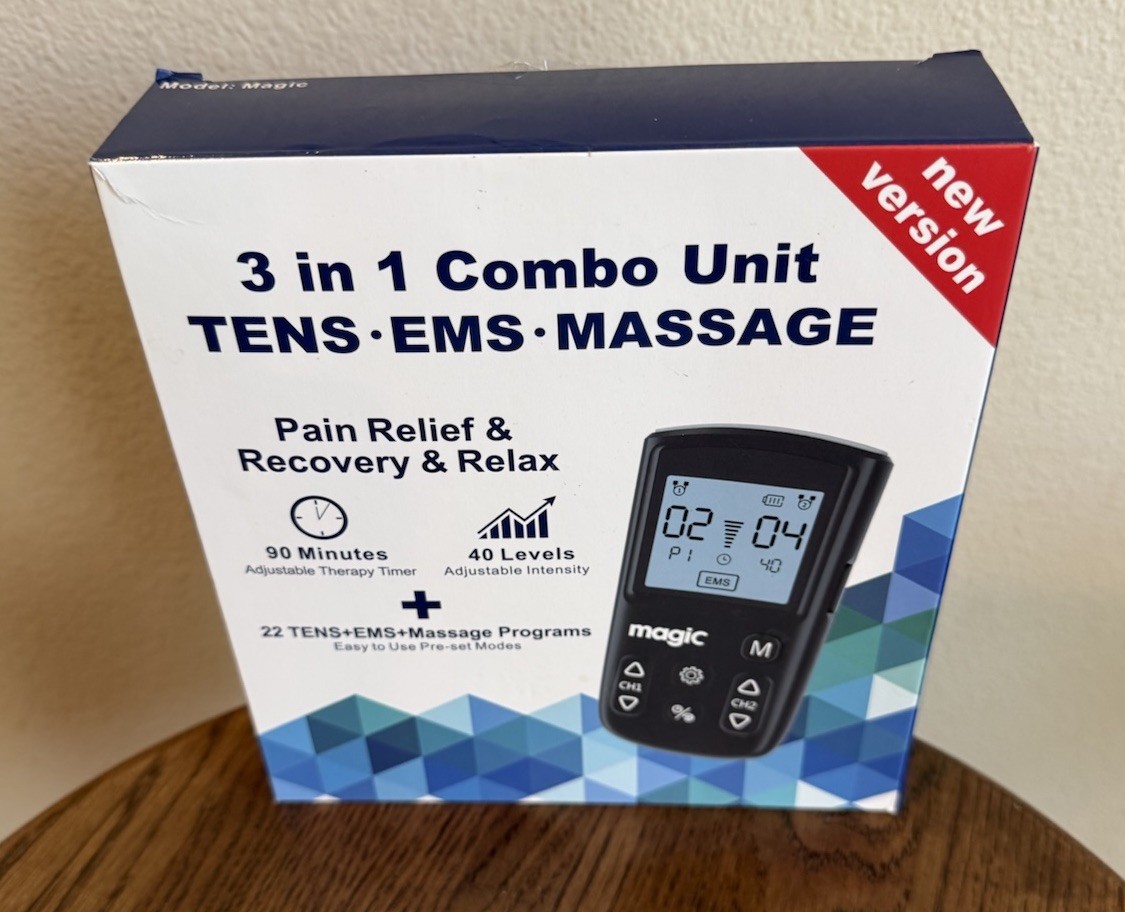 Nicwell Care 3 in 1 Combo TENS-EMS-MASSAGE Pain Relief Recovery New Open Box