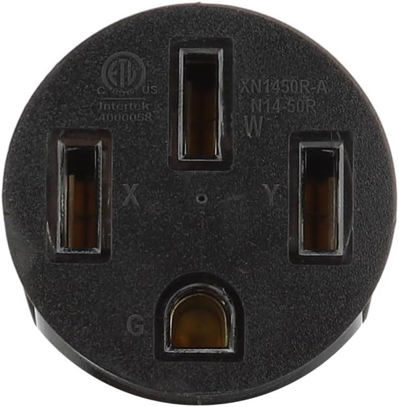 Nema SS 2-50P Male to 14-50R Female Adapter Cable,Ss2-50P to 14-50R Heavy Duty 6
