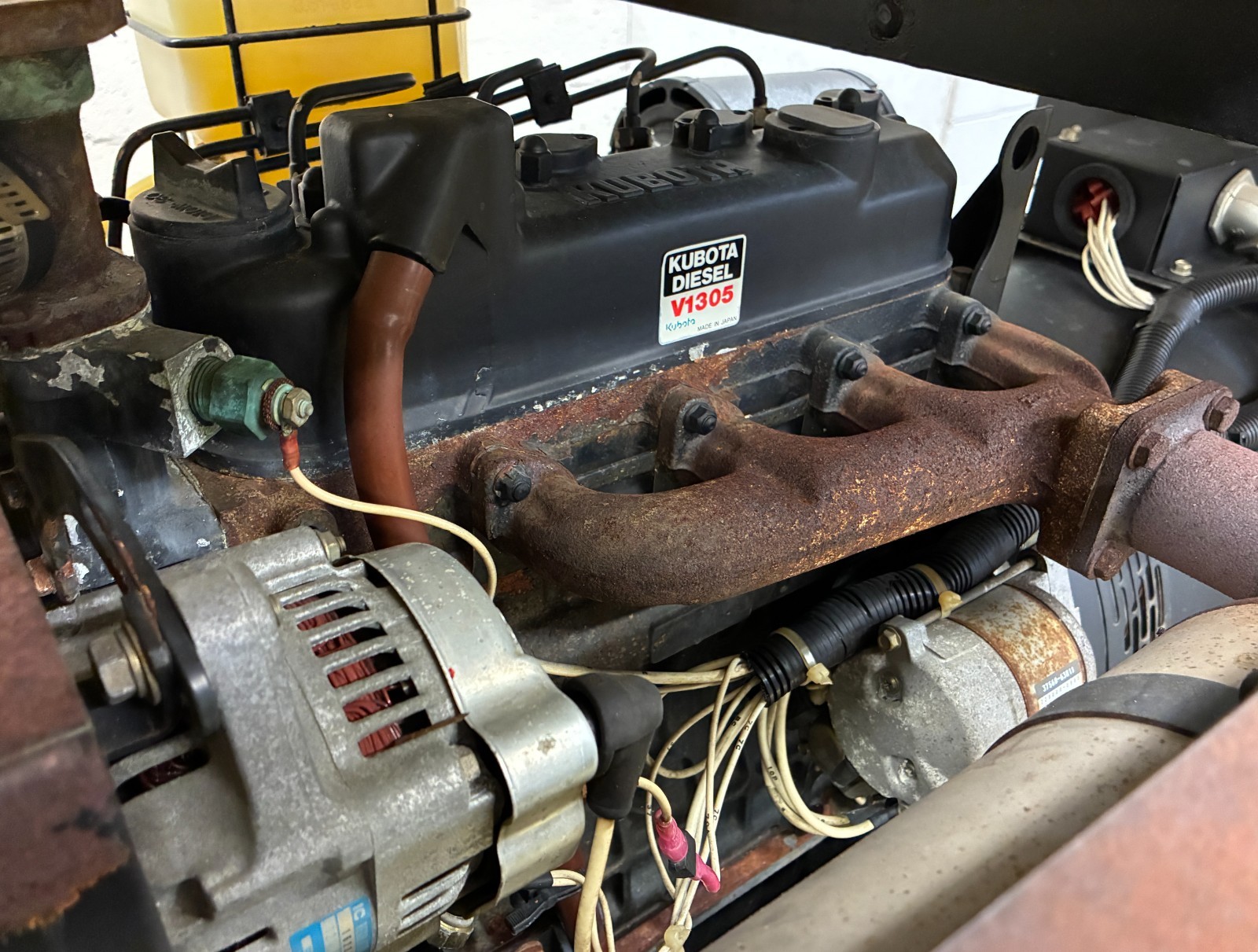 10KW Kohler Portable Diesel Generator, Kubota Diesel V1305, 120/240v 1P, WE SHIP