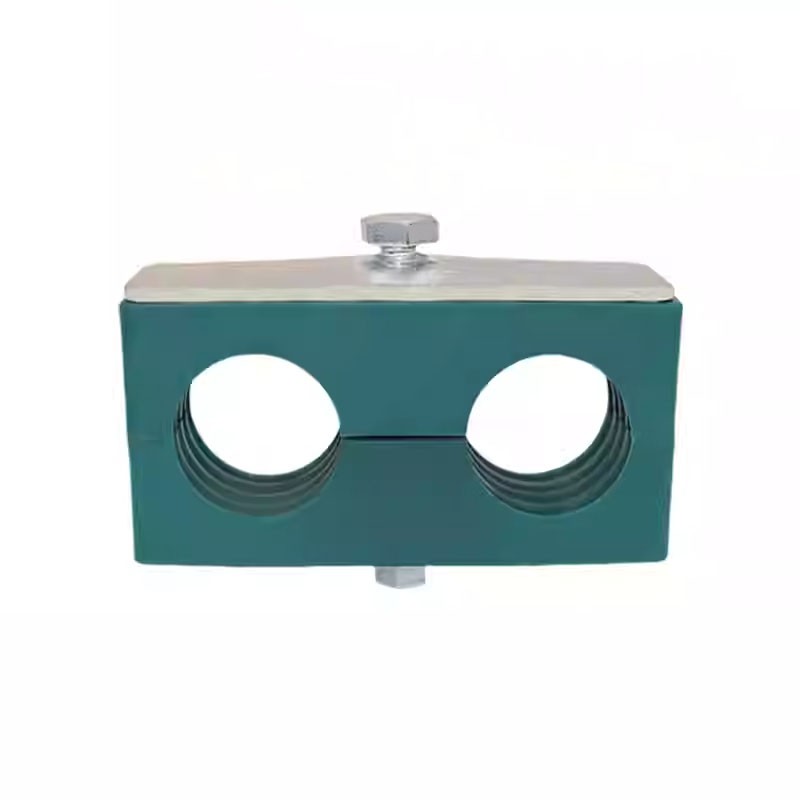 Hydraulic Pipe Clamp Double Hose Solid Body Plastic Pipe Clamp Fixed 6mm To 42mm