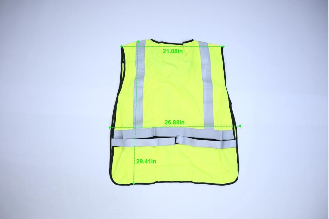 ORR Safety C2 Lime Yellow FR Flame Resistant Welders Vest Hi-Vis Size Big & Tall