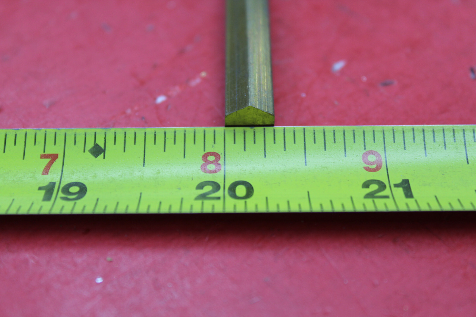 3 Pieces 5/16″ C360 BRASS HEX BAR 12″ long New Lathe Bar Stock .312″ 1/2 Hard