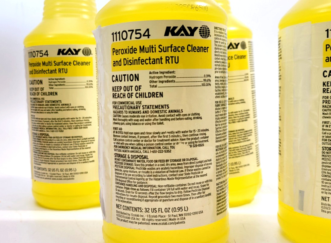Open-box 5 Kay Peroxide Multi Surface Cleaner & Disinfectant RTU 32fl oz 1110754