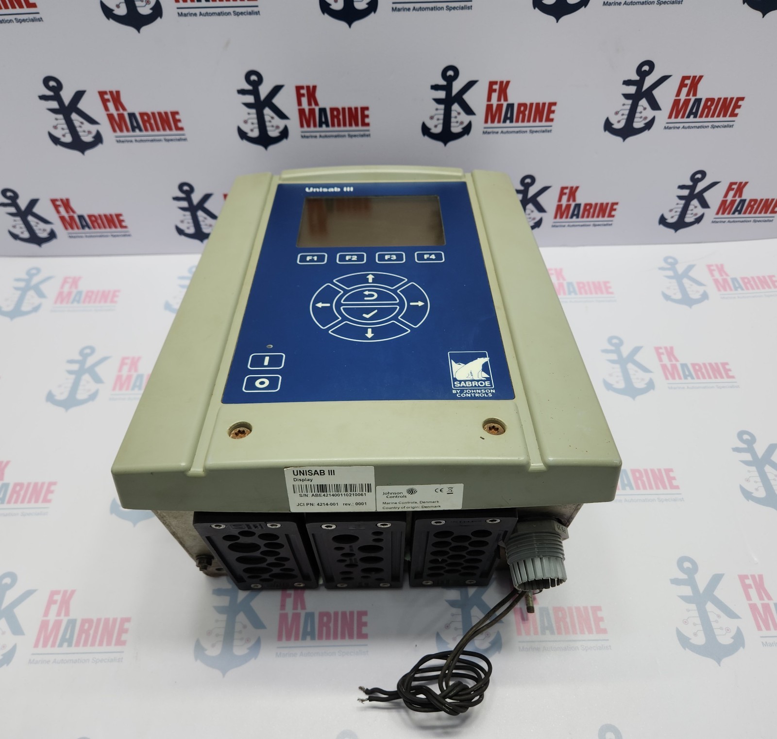 JOHNSON CONTROLS SABROE UNISAB III 4214-001 DISPLAY CONTROLLER UNIT 4209-001