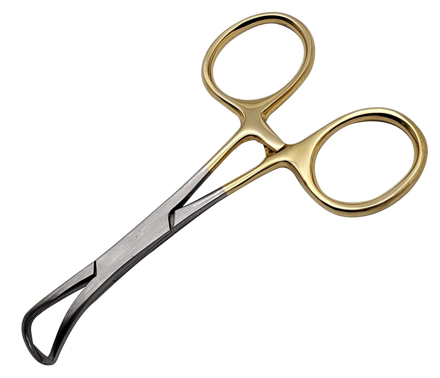 Towel Clamp Backhaus Forceps Gold Plated 3.5″ Medical Surgical Instrument ARTMAN