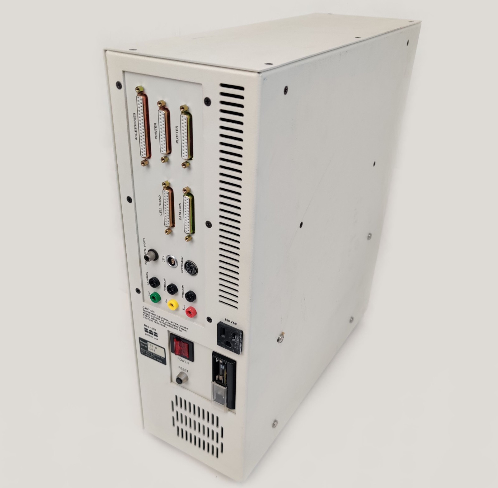 BAS 100B Electrochemical Analyzer Bioanalytical Systems for C-2 Cell Power Test