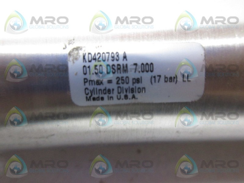 PARKER 01.50DSRM7.000 PNEUMATIC CYLINDER NSNP