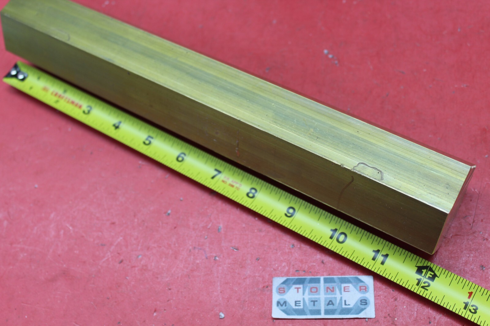 1-7/8″ C360 BRASS HEX BAR 12″ long New Lathe Bar Stock 1.875″ Hex 1/2 Hard
