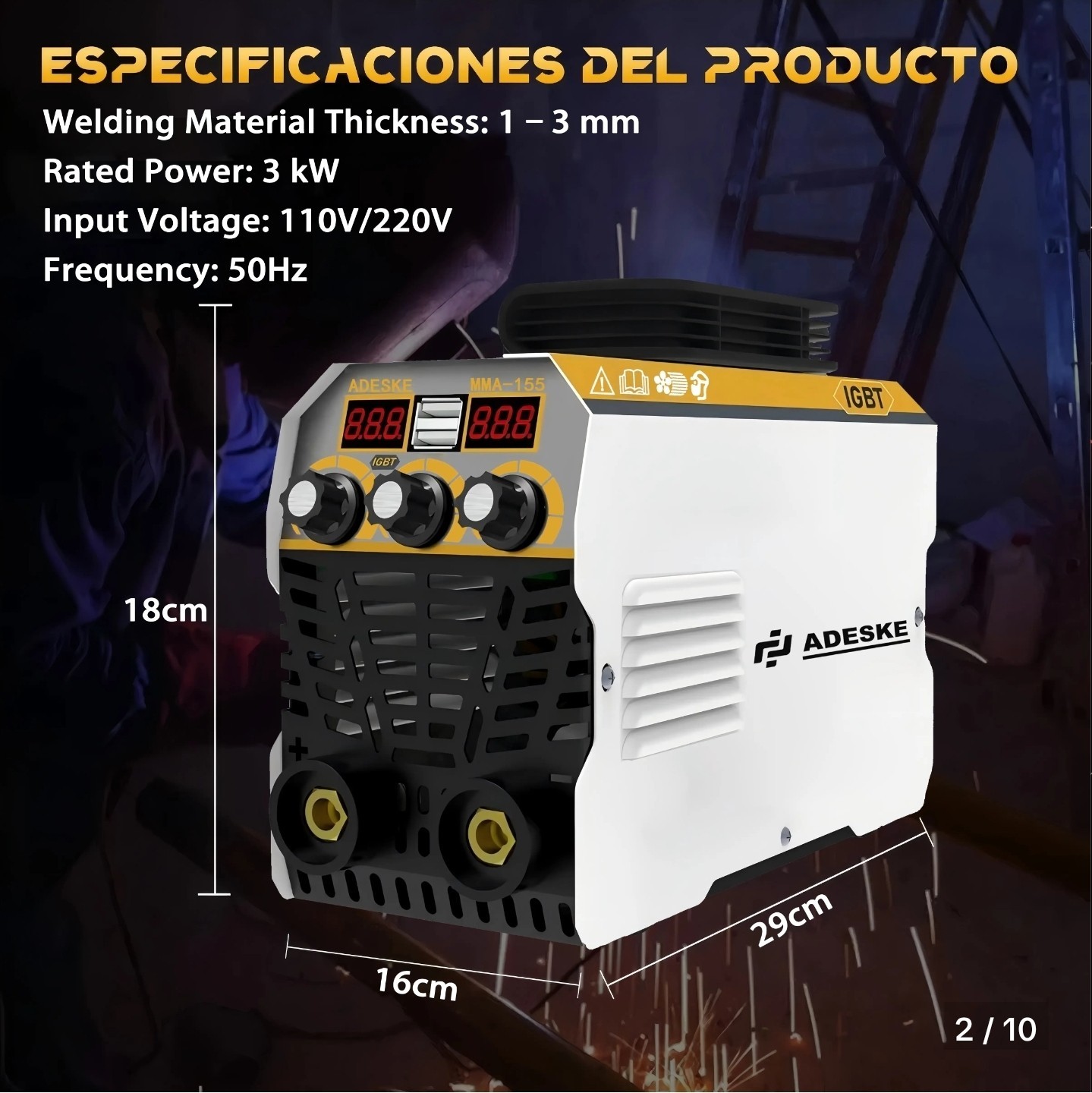 Adeske Inverter Welder