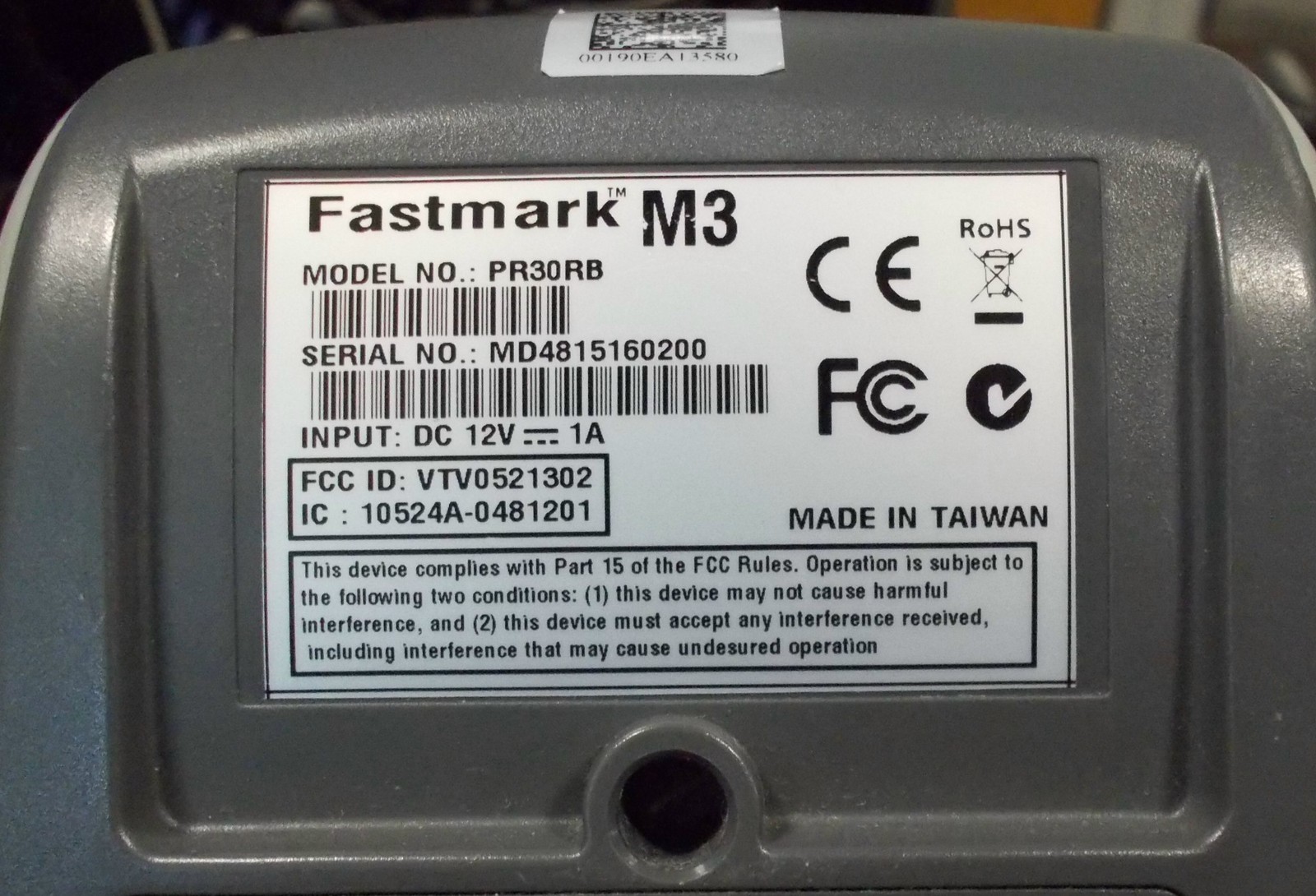 Fastmark AMT Datasouth M3 Portable Bluetooth Thermal Barcode Printer