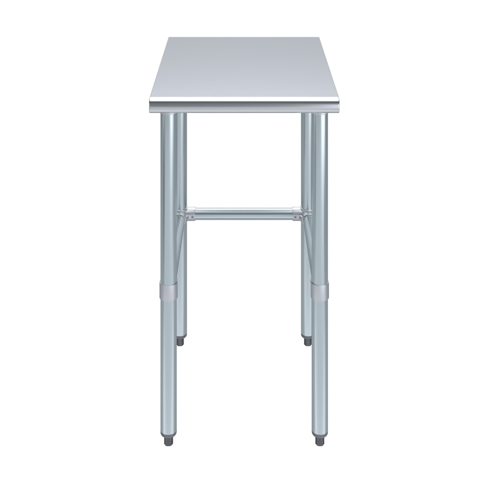 24 in. x 18 in. Open Base Stainless Steel Work Table | Residential & Commercial