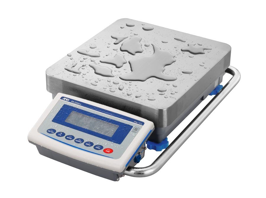 A&D GP-12K Washdown Scale Precision Balance 12 kg x 0.1 g NEW
