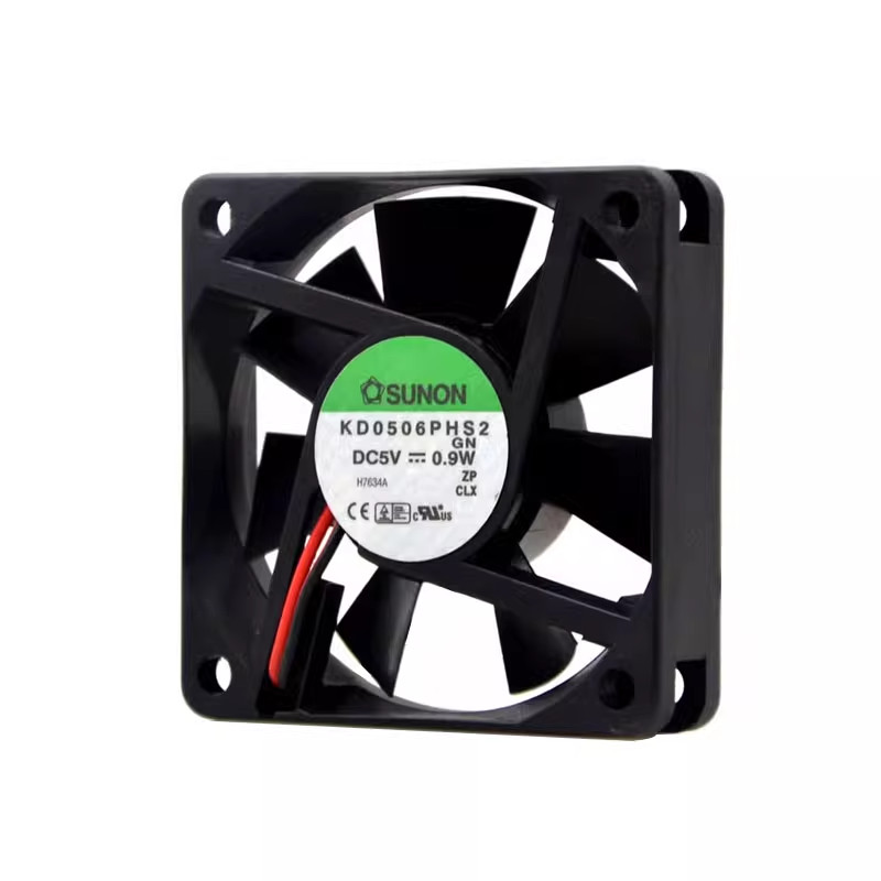 SUNON KD0506PHS2 DC5V 0.9W 6CM 6015 2-wire cooling fan