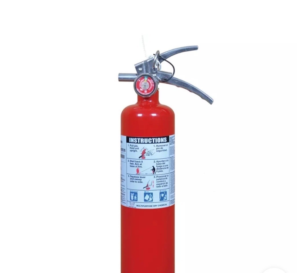 🔥🧯New 2024 Certified Buckeye 5lb ABC Fire Extinguisher 3A-40BC Sign/Bracket