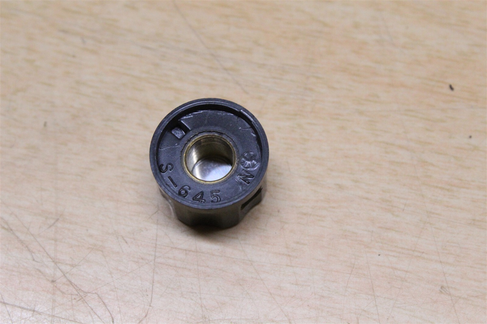 NEW Unknown Brand Skirted Black Knobs S-645 lot of 5 *FREE SHIPPING*