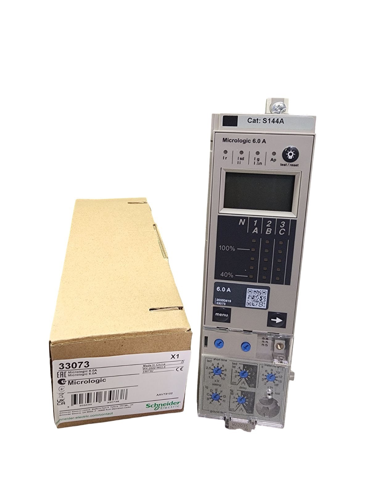 Square D S144A Micrologic 6.0A Trip Unit 600/690V Electronic Breaker Trip Module