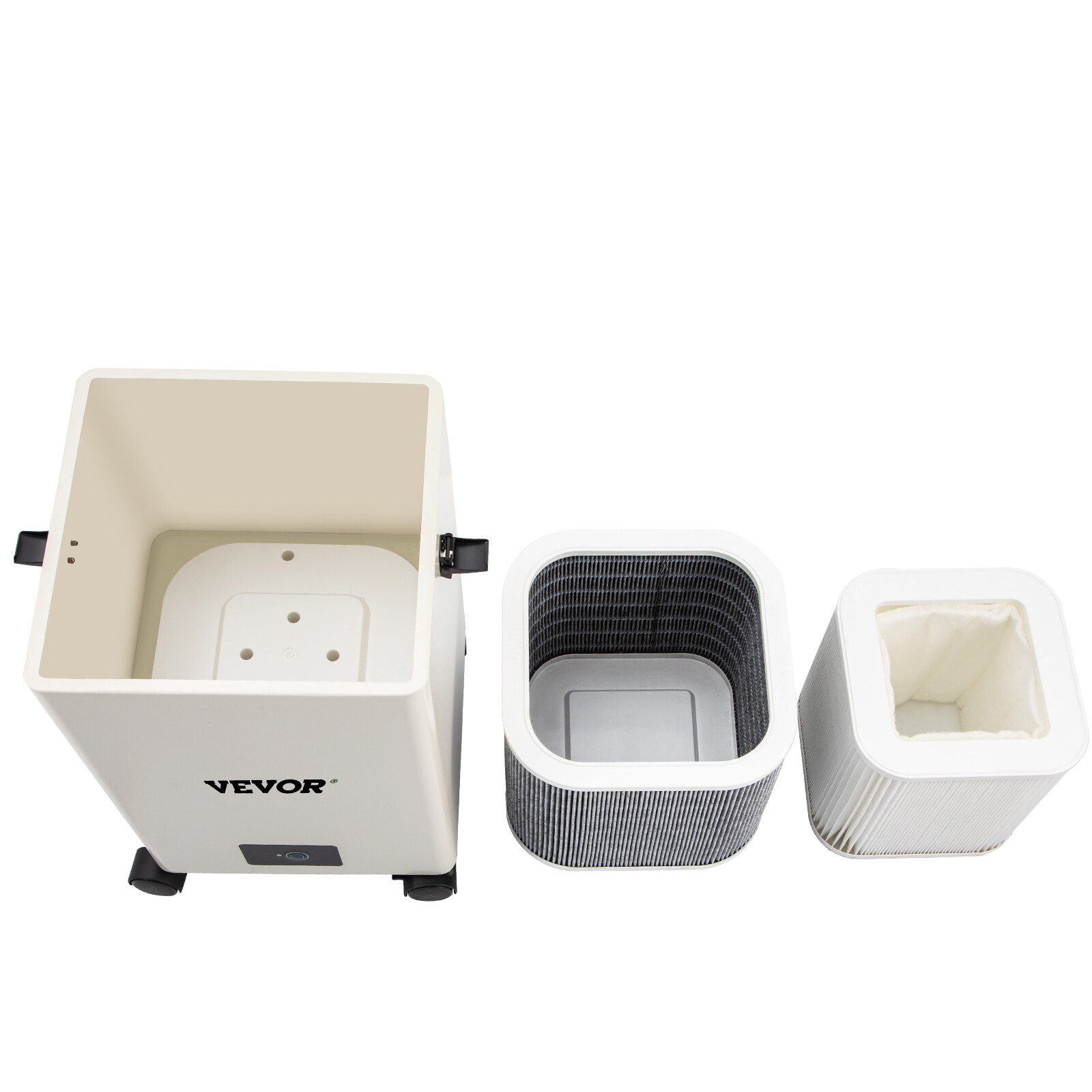 VEVOR 150W Pure Air Fume Extractor 3 Filter Smoke Purifier for Laser Engraver