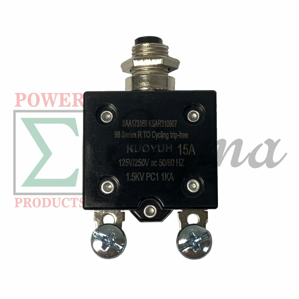 15A 120/250V Circuit Breaker For Harbor Freight Predator 4000W 4375W Generator