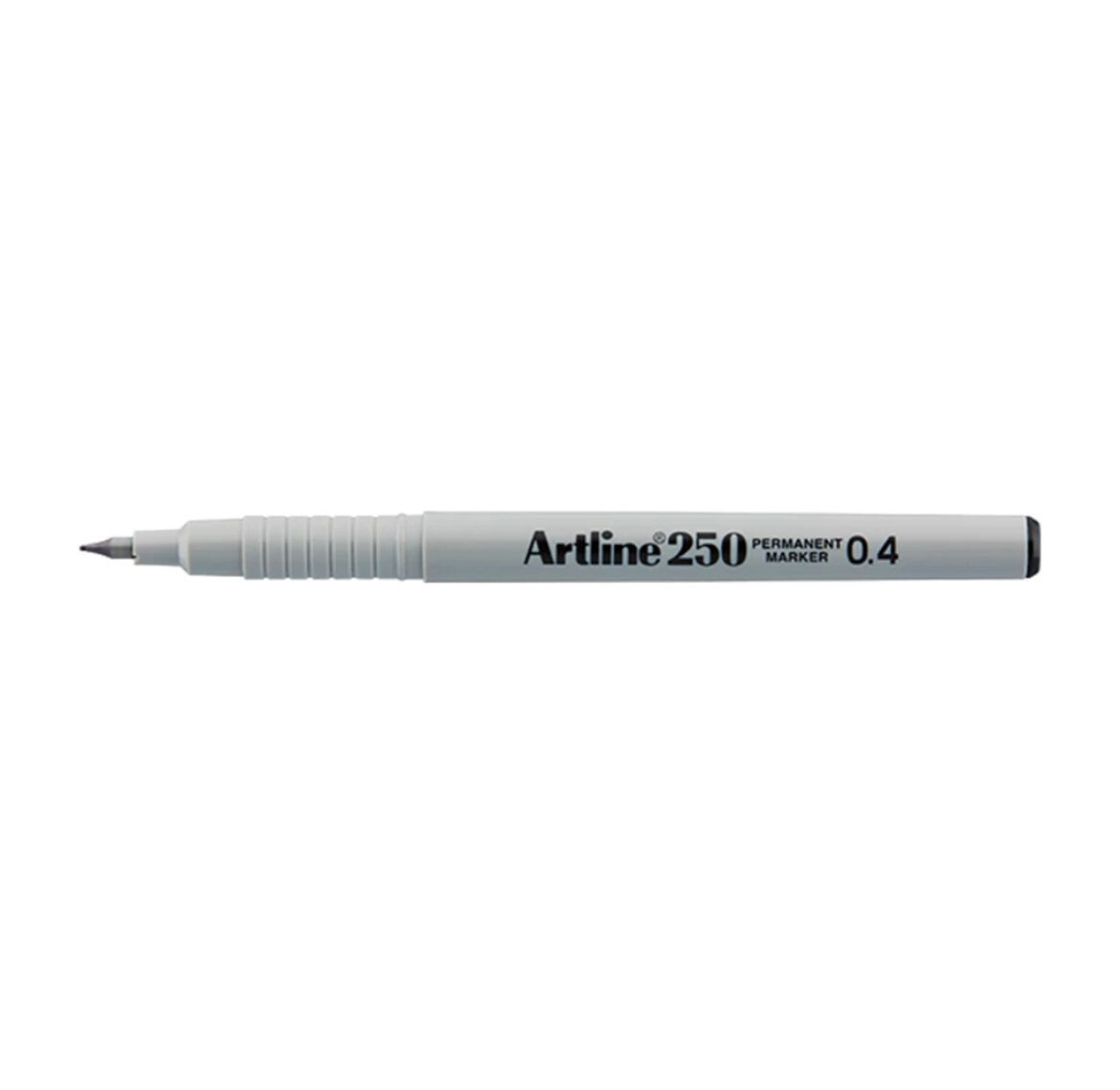 Artline 250 Permanent Marker Colour Pen 0.4mm Waterproof(Black,Blue,Green & Red)