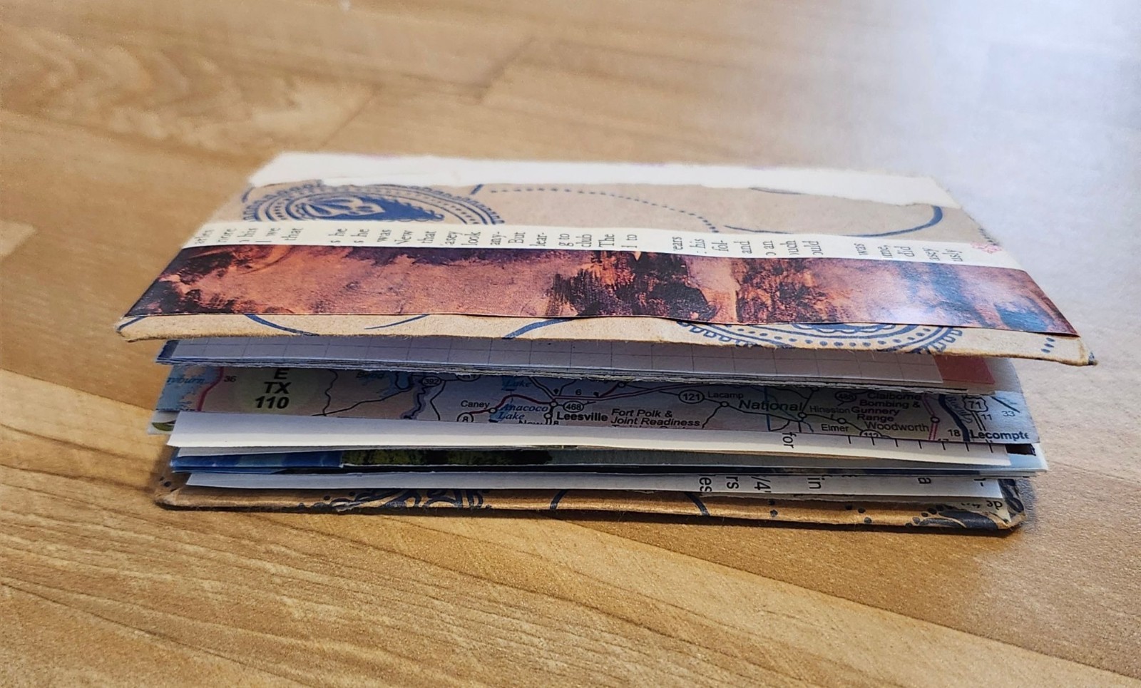 Handmade Junk Journal 56 pages Pocket Notes