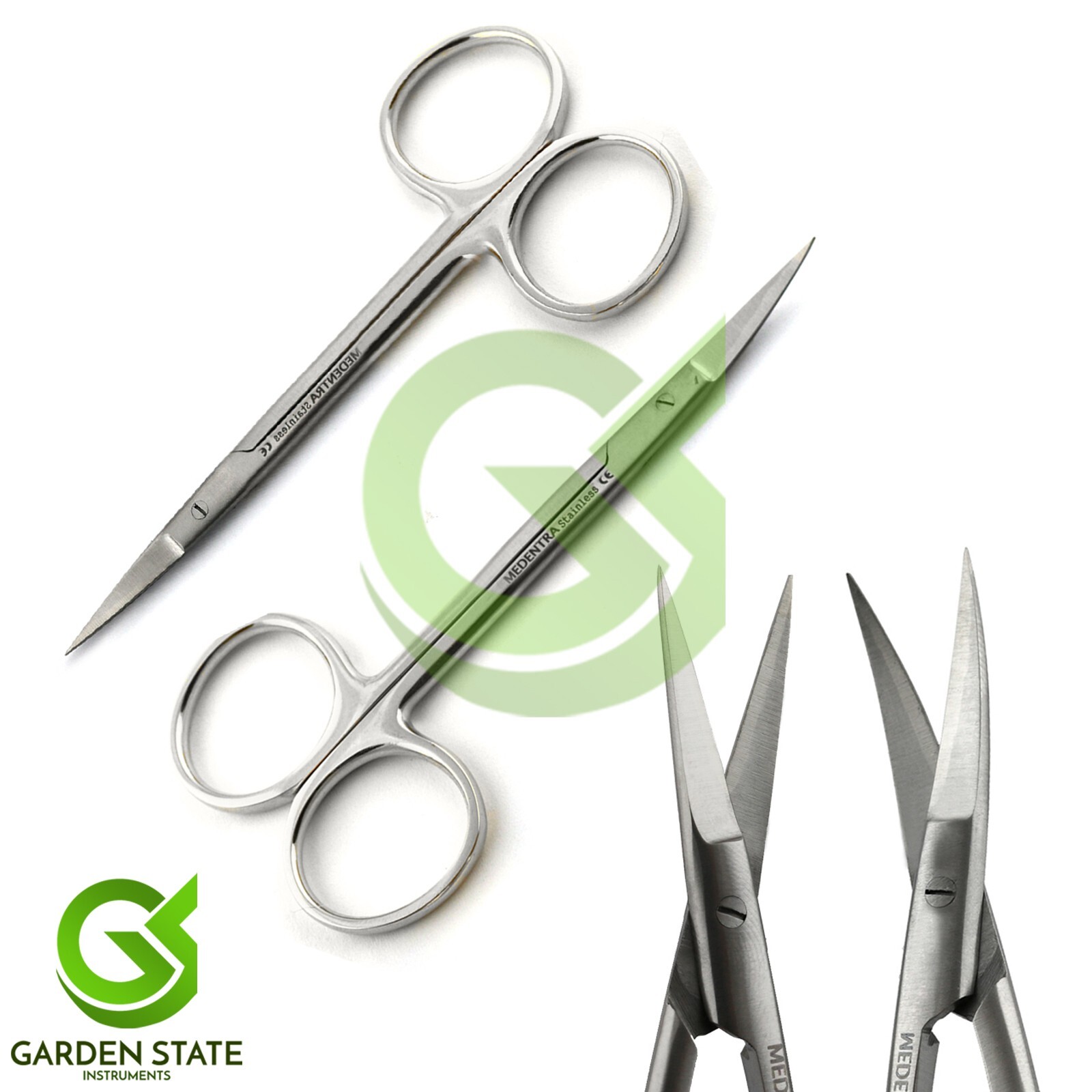 Veterinary Spay & Castration Surgery Kit Scissors Needle Holder Hook Clamp Box