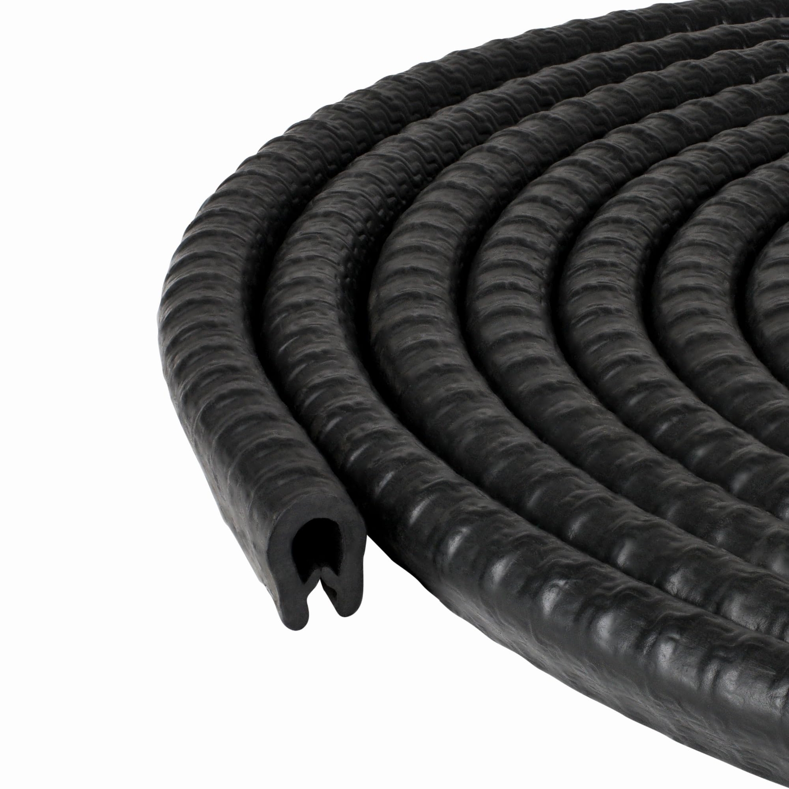 Edge Trim Black Small Fits Edge 1/16 to 1/8 Inch Length 10 Feet 3.05 Meter